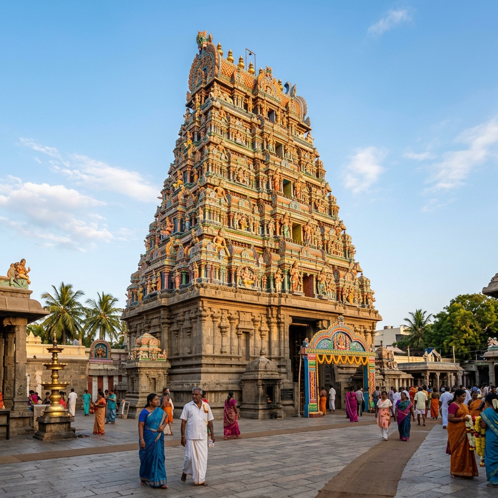Panchaboothasthalangal Tour